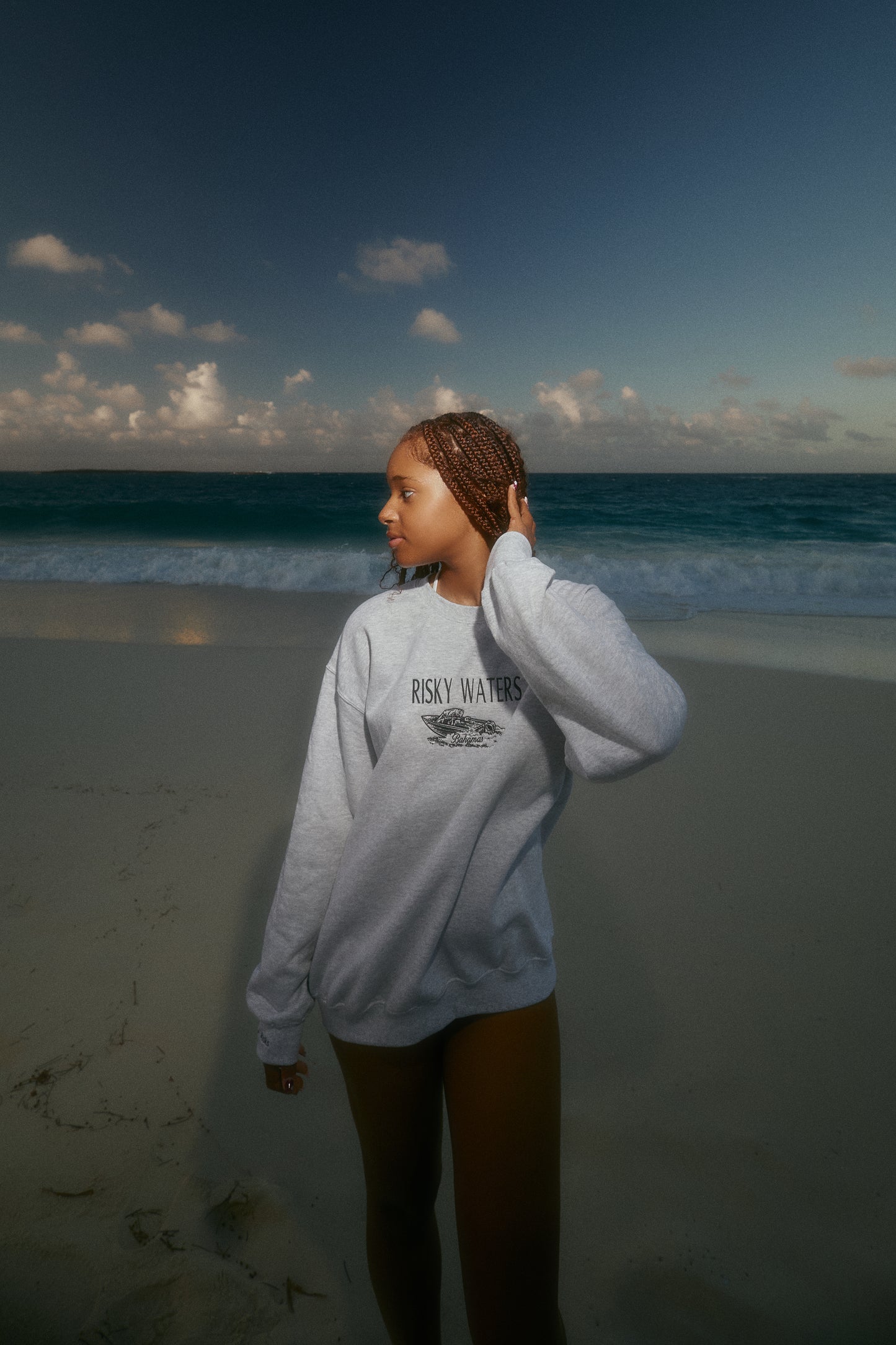 Take Risks Crewneck (gray)