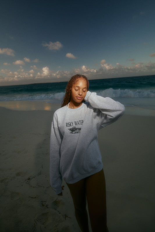 Take Risks Crewneck (gray)
